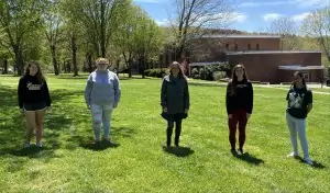 A few ENG 461: Professional Writing students