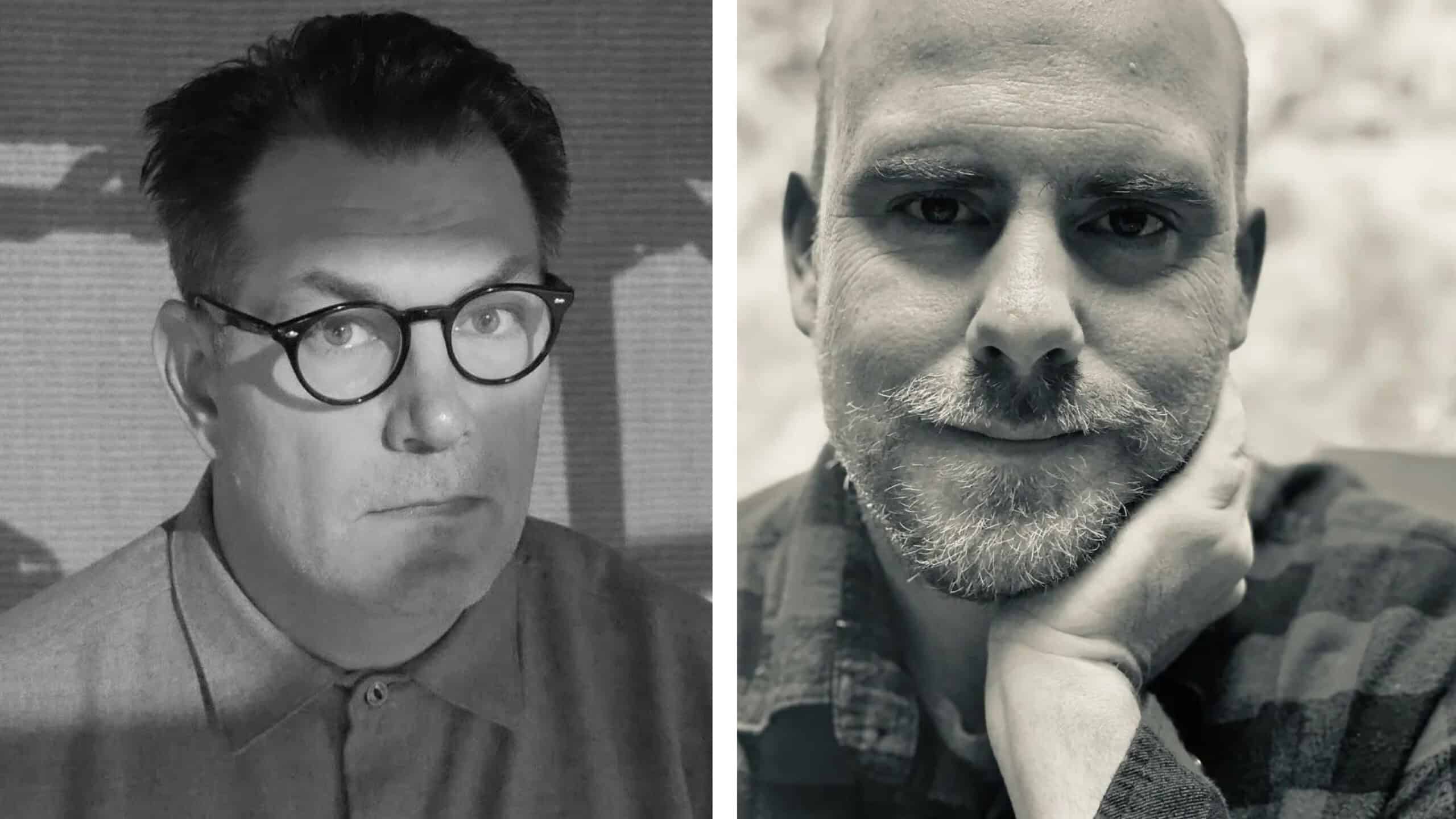 Acclaimed poet Aaron Fagan and award-winning fiction writer Patrick Dacey