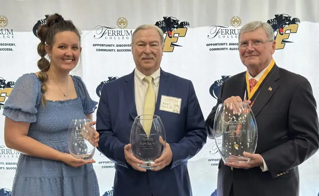 Thumbnail image for the Ferrum College Announces Wells ’16, Fisher ’68, and Phillips ’66 as 2024 Alumni Award Recipients news item