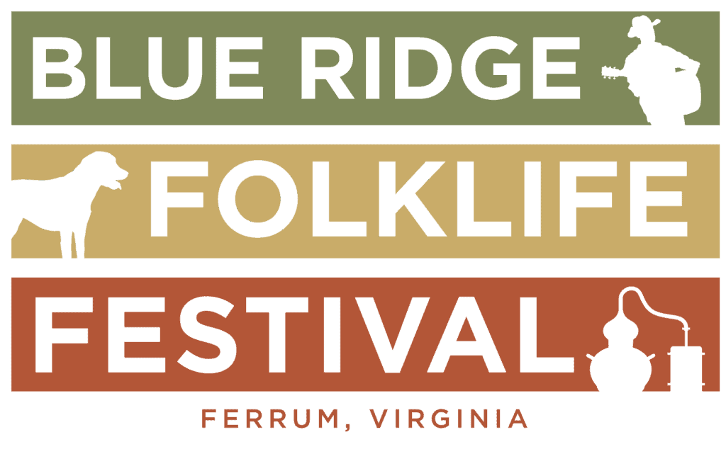 Banner for the Blue Ridge Folklife Festival.